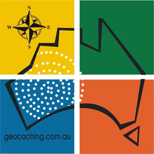 Geocaching Australia stickerpack