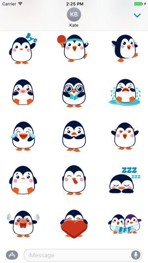 Penguins Cute - Fc Sticker(圖2)-速報App