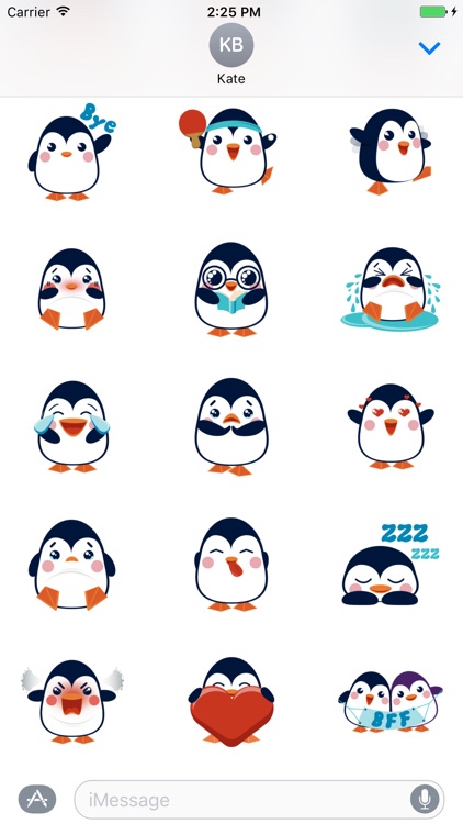 Penguins Cute - Fc Sticker