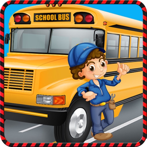 School Bus Builder Factory & Repair Simulator