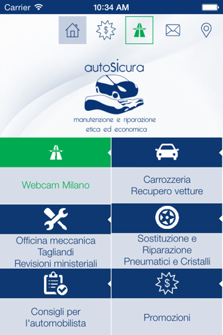 AUTOSICURA AMOLAMIAUTO: info traffico a Milano. screenshot 4