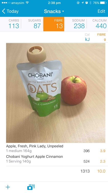 Easy Diet Diary