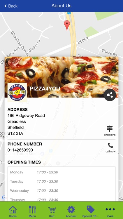 Pizza 4 You Sheffield screenshot-3