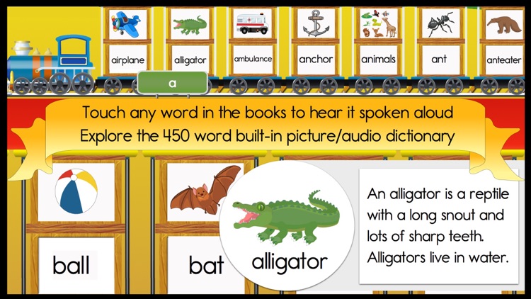 Reading Train Free Alphabet Books, Songs & Games screenshot-3