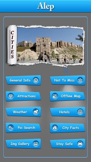 Alep Offline Map Travel Guide