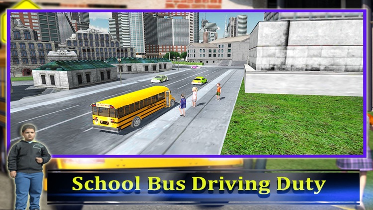 School Bus Driver 3D 2016 screenshot-4