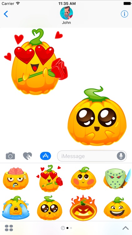 Halloween Pumpkins Emoji