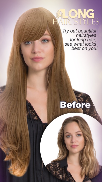 Long Hair Styles Recolor Changer Wig Effects Salon