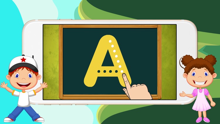 Education Game ABC Alphabet Tracing