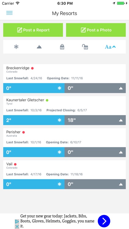 OnTheSnow Ski & Snow Report screenshot-0