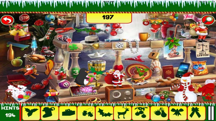 Free Hidden Objects:Christmas City Hidden Object