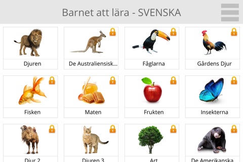 Baby Learn - SWEDISH screenshot 2