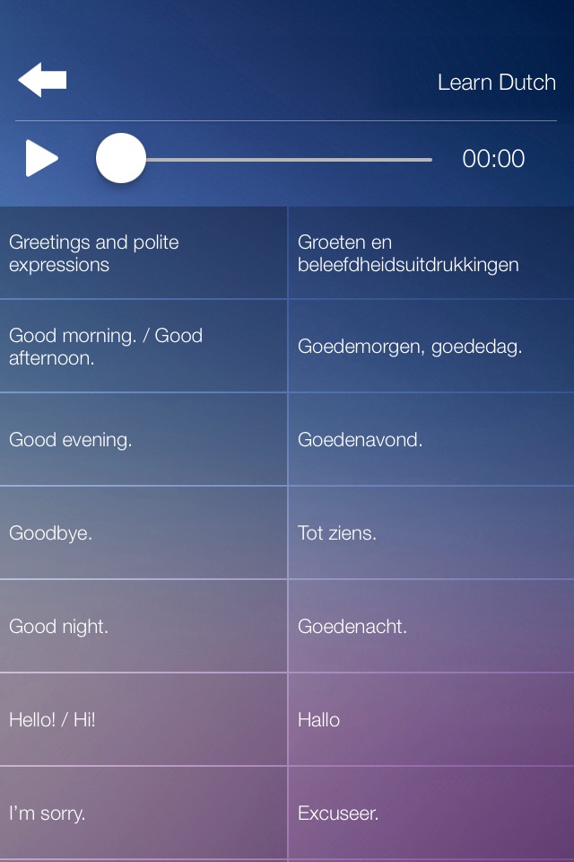 Learn DUTCH Learn Speak DUTCH Language Fast&Easy screenshot 3