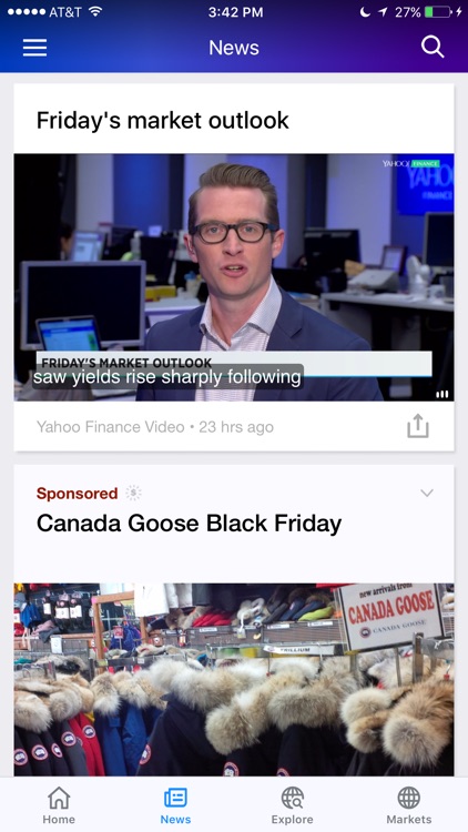 Yahoo Finance screenshot-4