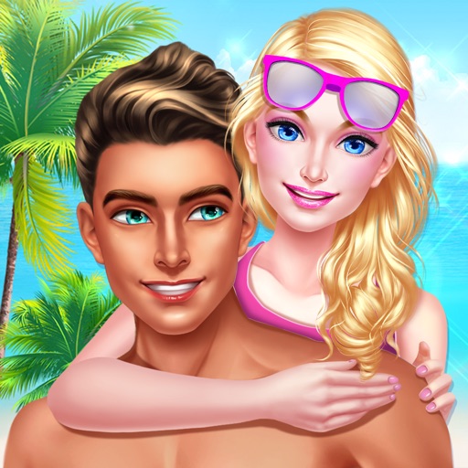 Summer Beach PARTY! Dress Up Beauty Game Icon