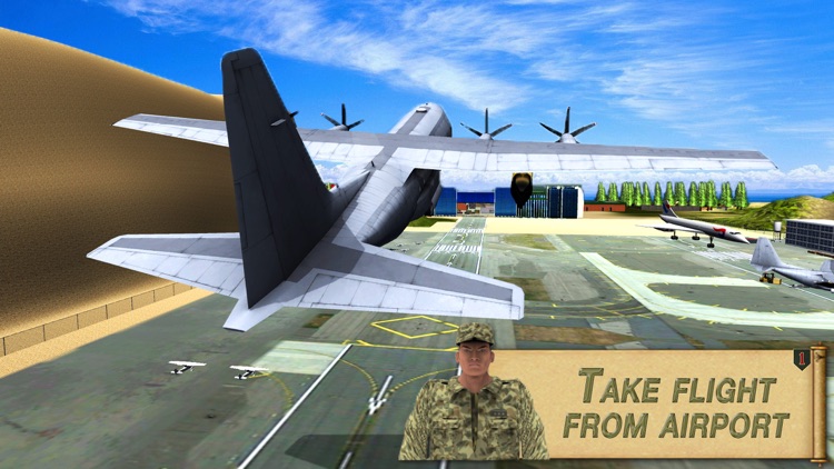 Army Tank Transport Airplane & Truck Drive Game screenshot-4