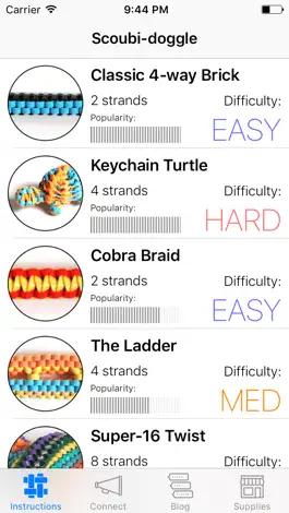 Game screenshot Scoubi-doggle: Boondoggle, Scoubidou, Gimp, Lace mod apk