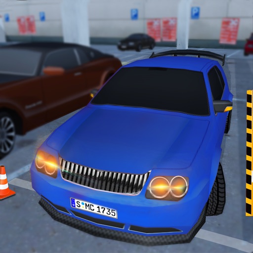 マルチレベルの駐車場マニアゲーム - 車の運転免許試験インポッシブル課題に