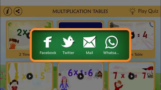 Multiplication Table for Kids - Play Game & Learn(圖4)-速報App