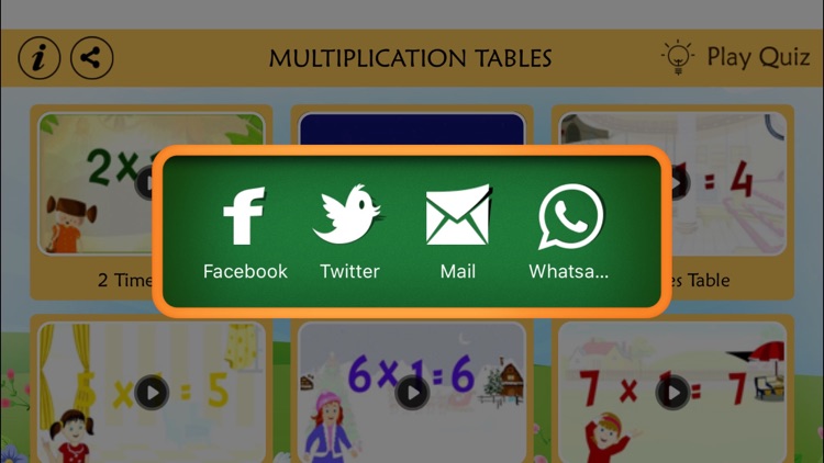 Multiplication Table for Kids - Play Game & Learn screenshot-3