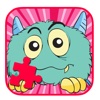 Kids Angry Monster Jigsaw Puzzle Game Edition