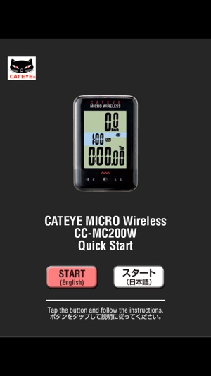 CatEye MICRO Wireless Quick Start