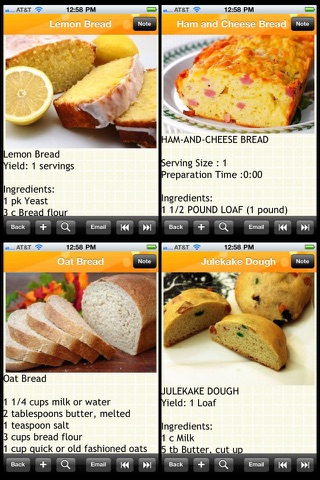 500 Bread Recipes screenshot 2