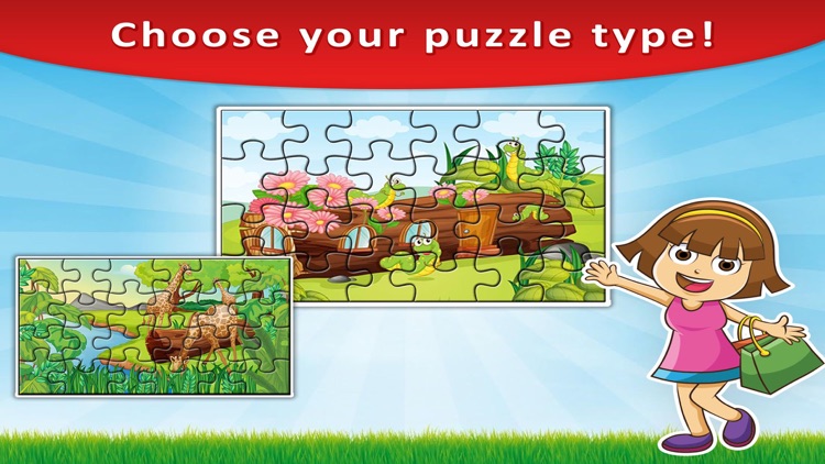 Cartoon Jigsaw Puzzle for Kids screenshot-3