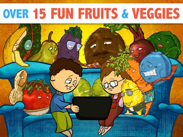 Veggie Bottoms HD Healthy Eating Made Fun for Kids(圖1)-速報App