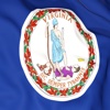 Virginia Flag Stickers