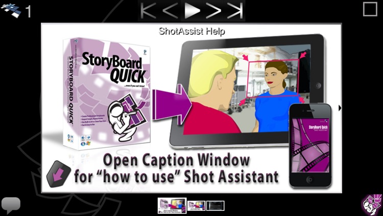 StoryBoard Quick Shot Assistant