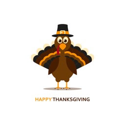 Thanksgiving Day Happy Stickers Mania