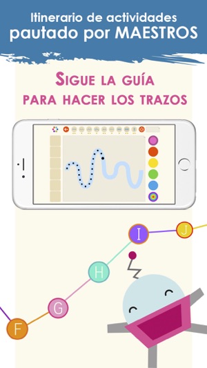 Trazos y letras para aprender a escribir(圖2)-速報App