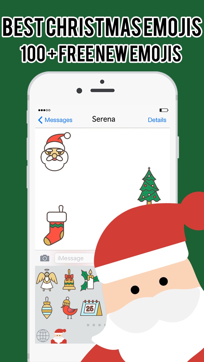 Christmas Emoji - Merry Xmas  Happy New Year 2017