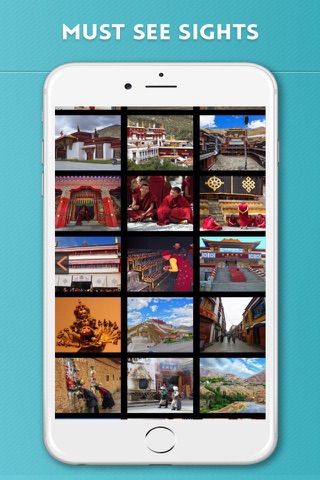 Lhasa Travel Guide with Offline City Street Map screenshot 4