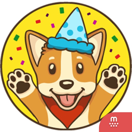 Playful Corgi stickers for iMessage