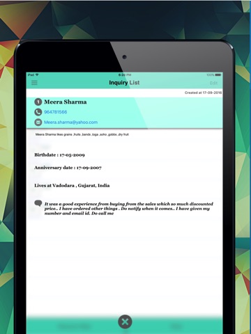 InfoBees for iPad screenshot 4