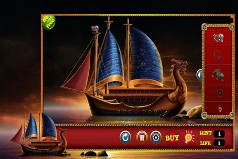 Hidden Object in Treasure Ship screenshot 4