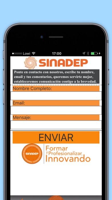 SINADEP App screenshot 4