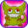 the kids Coloring book monster legends most insidious