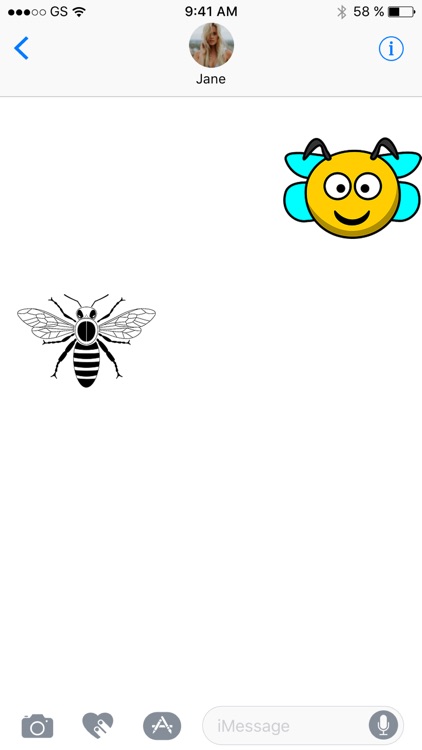 Bee Five Sticker Pack