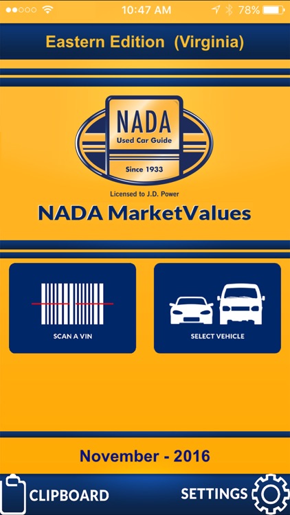 NADA MarketValues