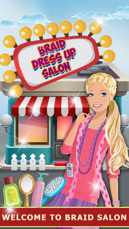 Fashion Hair Salon - Braid Hairstyle & Makeover