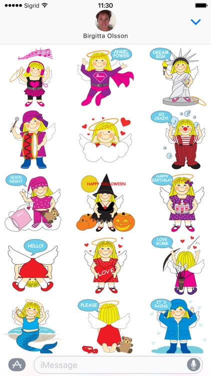 Sigrid the little angel