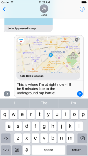 MapMap - Share locations & maps for iMessage(圖3)-速報App