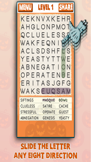 Halloween Word Search Puzzles(圖3)-速報App