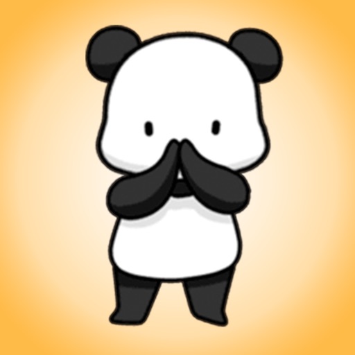 Cute Panda Stickers! icon
