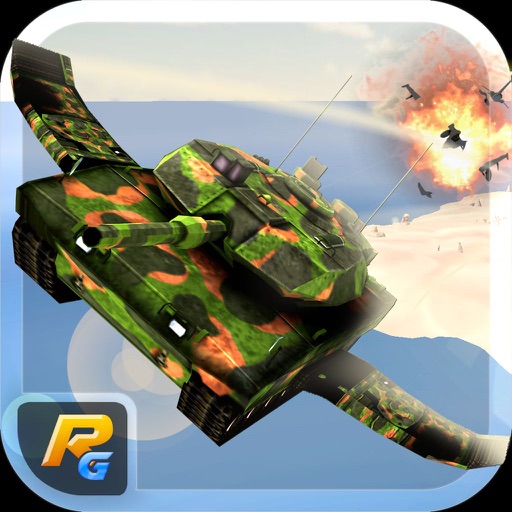 Flying Tank Battle – Air Attack in Iron Destroyer