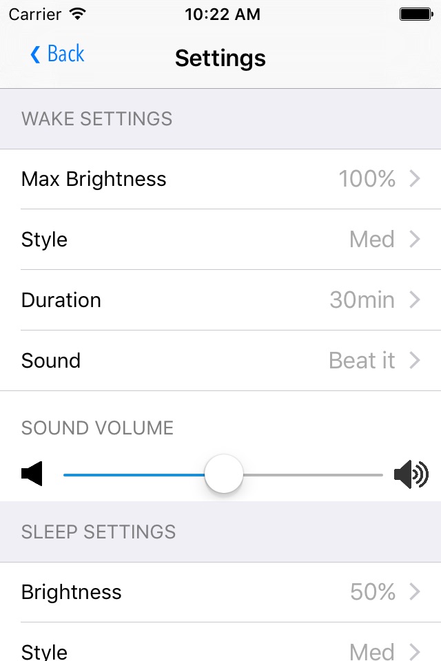 UpLight - Sunrise Alarm App screenshot 4