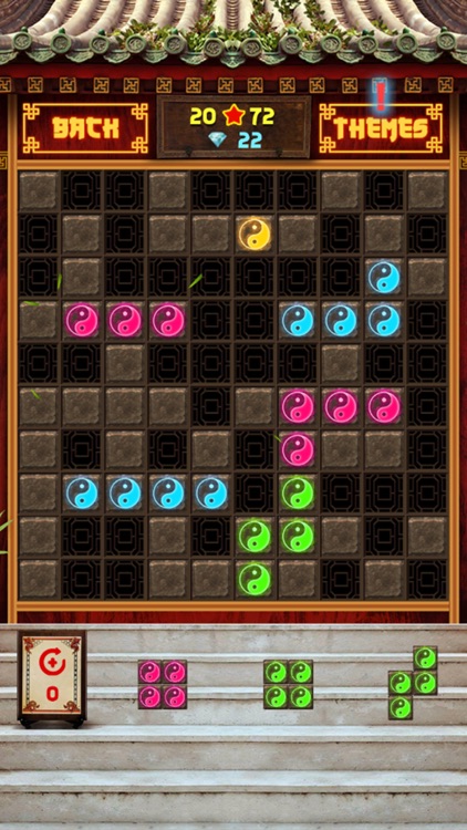 Block Puzzle 1010: china temple style,panda blocks screenshot-4